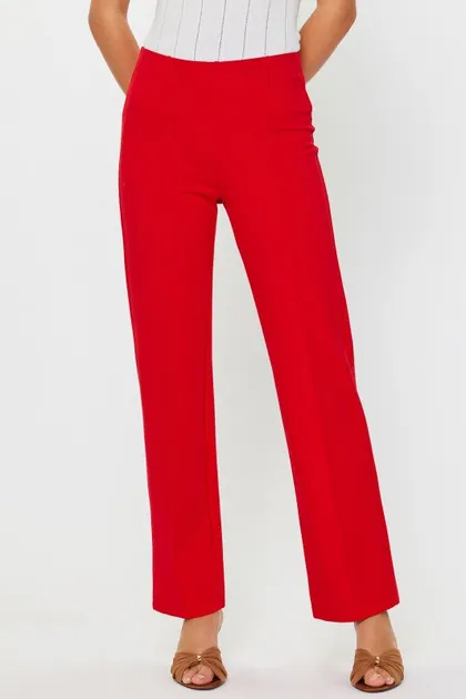 Casual Straight Leg Stretch Pants (3 Color Ways) — black pants & trousers from Pieces of a Dream