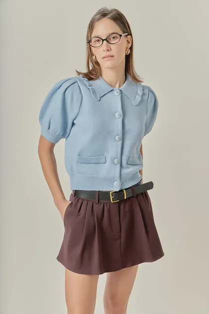 Sky Blue Knit Cardigan — tops & blouses from Pieces of a Dream